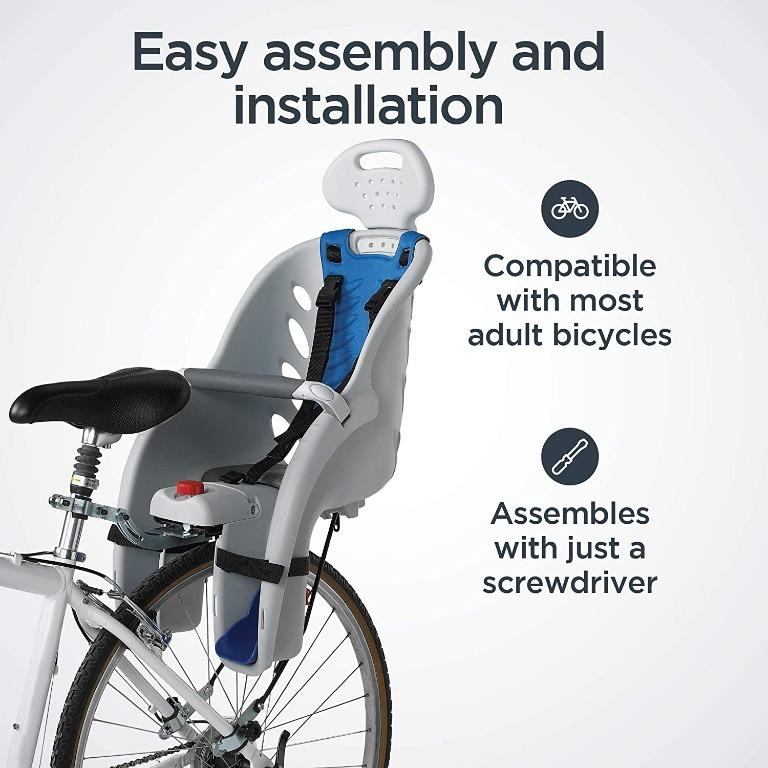 Schwinn Deluxe Bicycle Mounted Child Carrier Bike Seat For