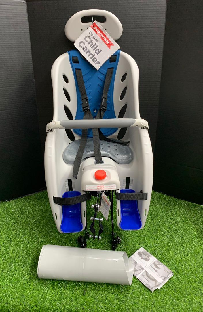 Schwinn Deluxe Bicycle Mounted Child Carrier/Bike Seat For Children