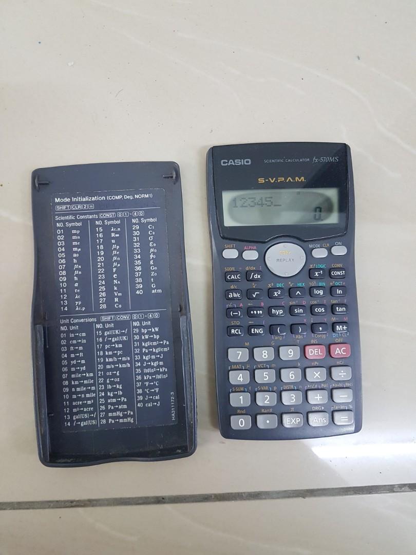 Scientific calculator CASIO fx 570MS