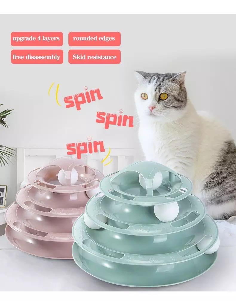 self entertaining cat toys