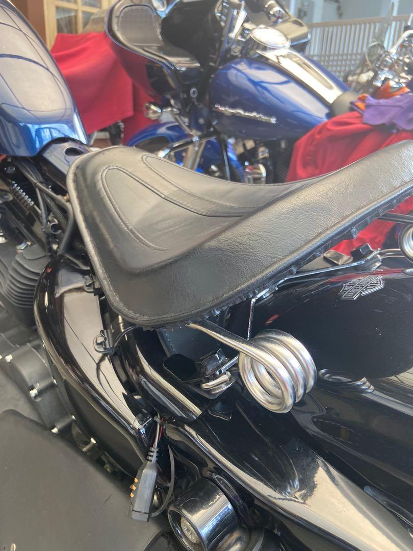 Sportster solo deals spring seat