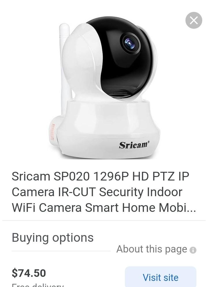 Sricam HD ip camera Furniture Home Living Security Locks