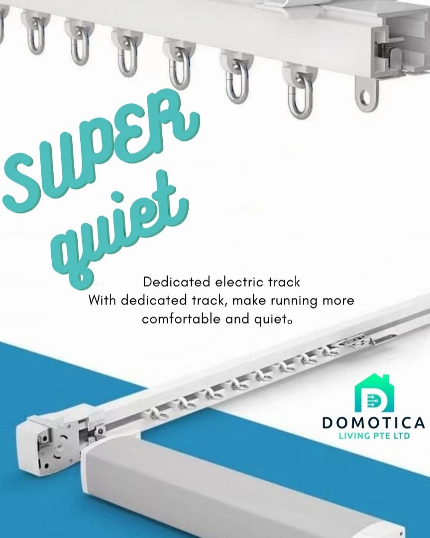 Super Quiet Curtain Track, Furniture & Home Living, Home Decor