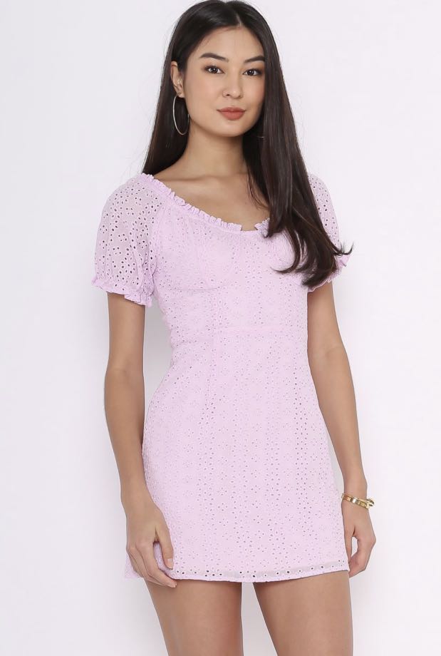 Supergurl CALLIE CROCHET DRESS (Lilac), Women's Fashion, Dresses & Sets,  Dresses on Carousell