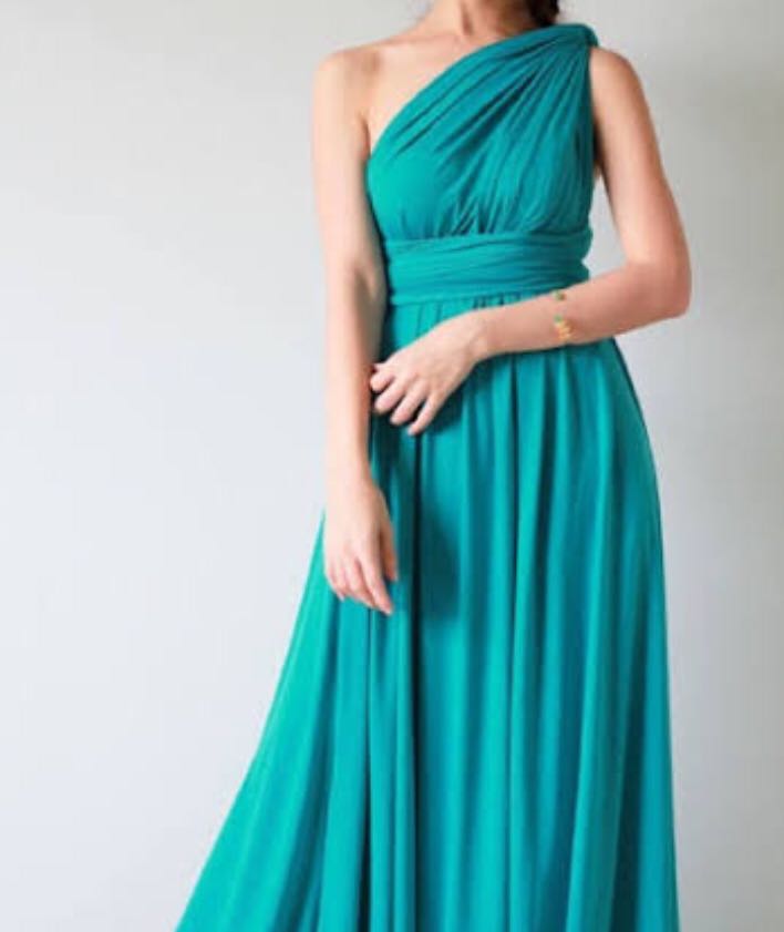The 17 Best Teal Bridesmaid Dresses