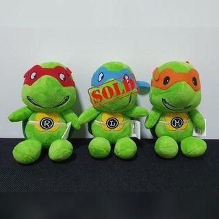 Teenage Mutant Ninja Turtle Plush - Michelangelo & Raphael [BN]