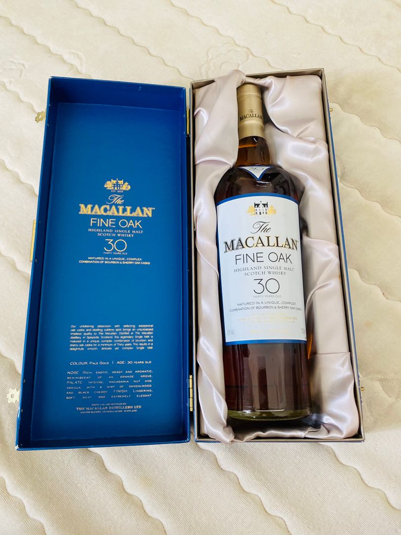 the macallan fine oak 30 years, Makanan & Minuman, Makanan ...