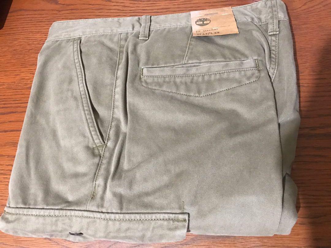 TIMBERLAND Tapered Cargo Pants in Olive | ABOUT YOU