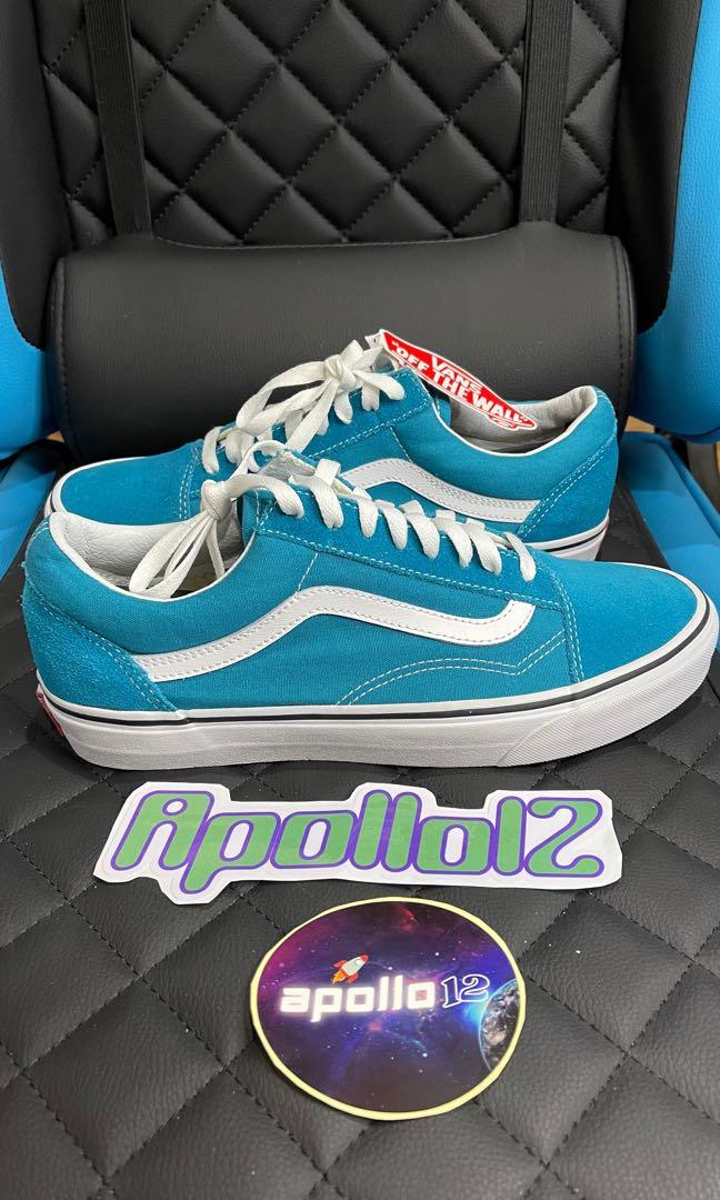 enamel blue vans