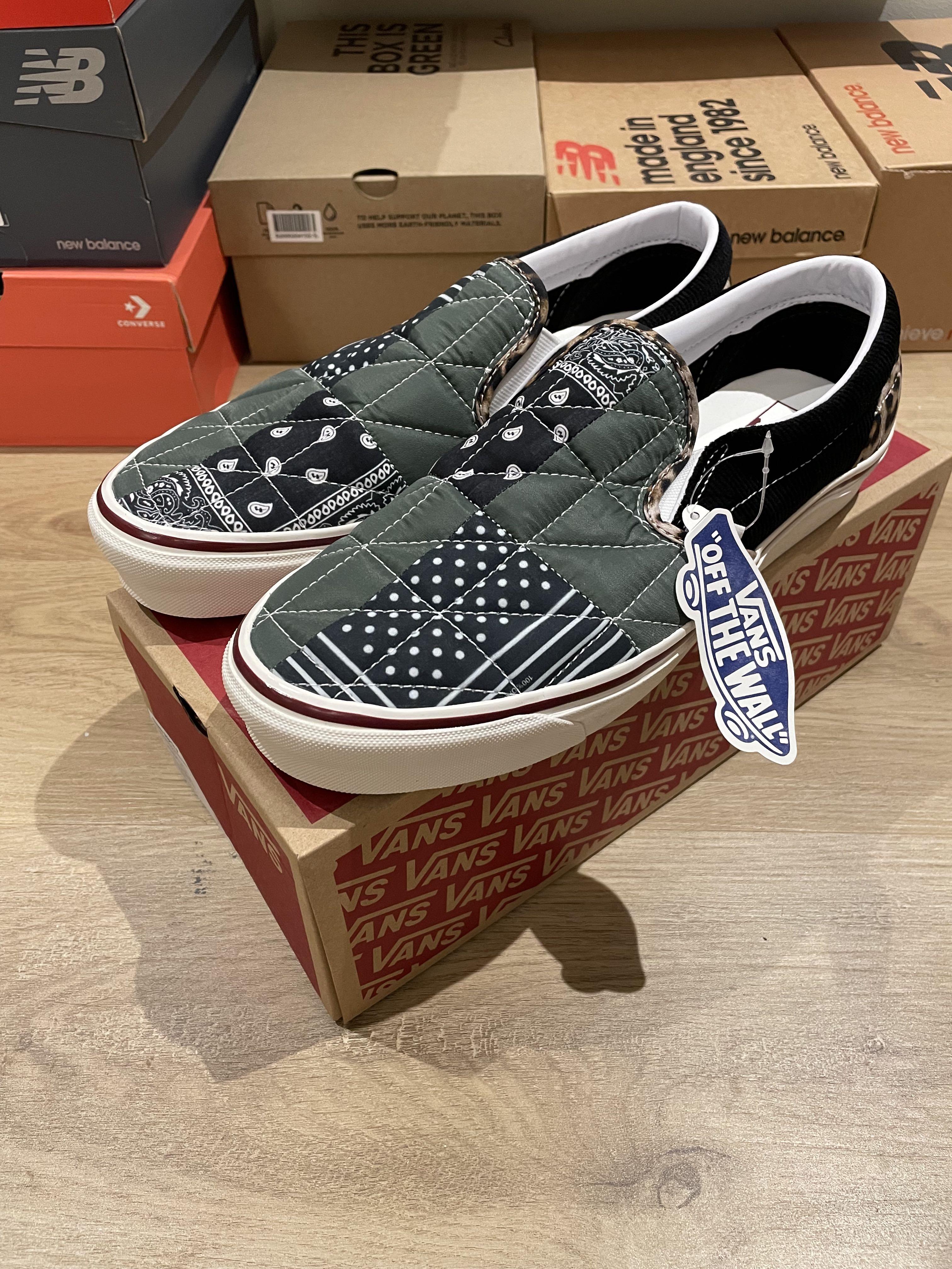 Vans Patchwork Slip On DX MenShoesM Men s Fashion Footwear