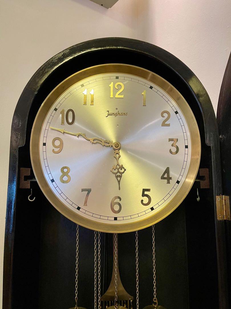 Vintage Junghans Grandfather Clock Made in Germany, Furniture & Home