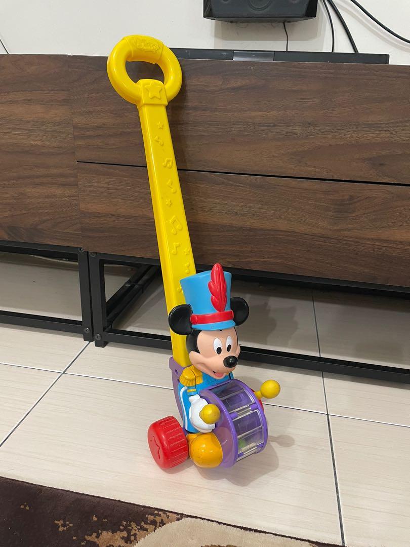 Vintage Mickey Mouse Push Along Toys Toys Games Other Toys On Carousell