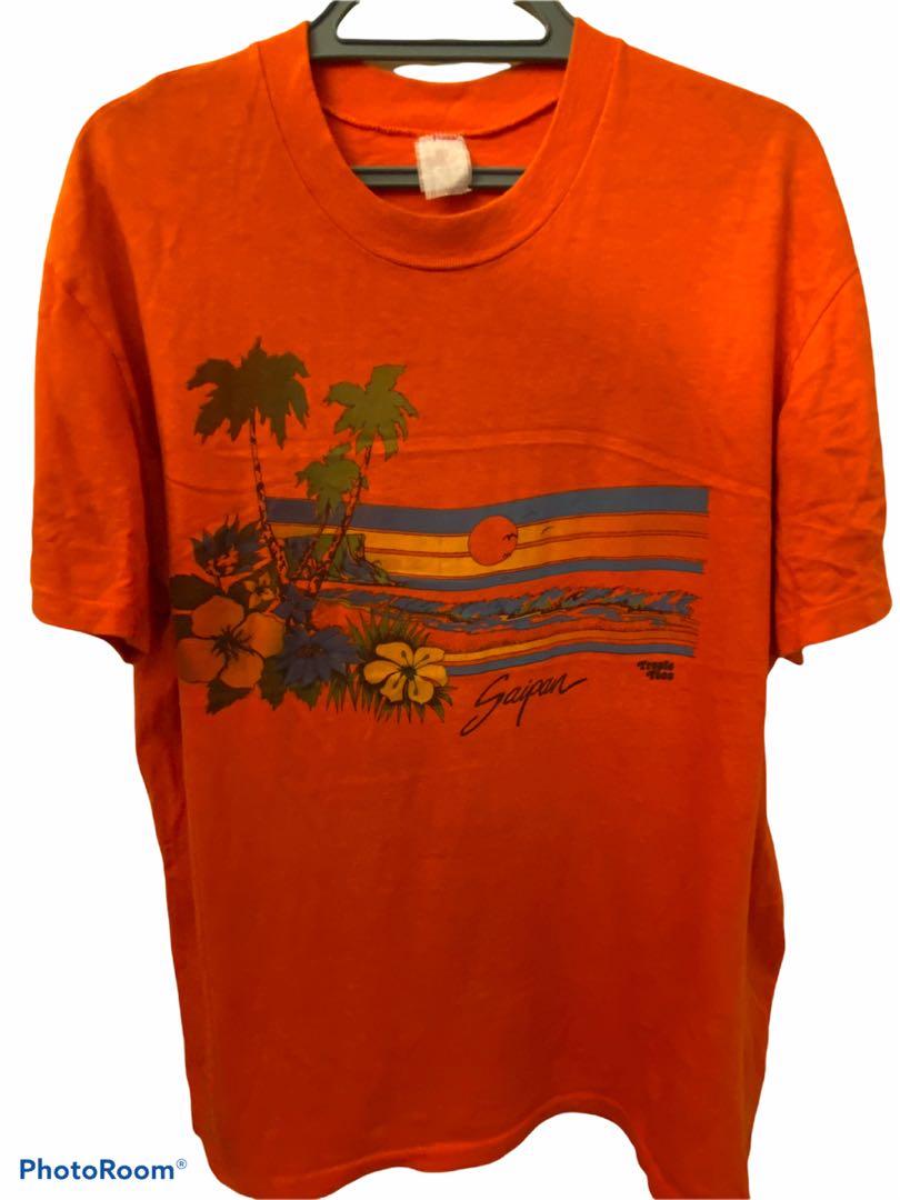 Vintage Saipan Oren, Men&rsquo;s Fashion, Tops & Sets, Tshirts & Polo Shirts