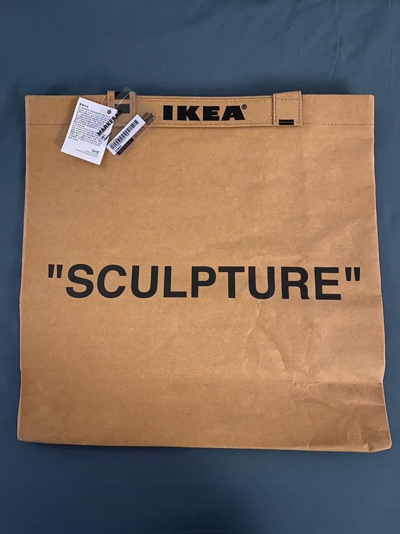 Ikea x Virgil Abloh Markerad Medium Brown Bag, Men's Fashion, Bags, Belt  bags, Clutches and Pouches on Carousell