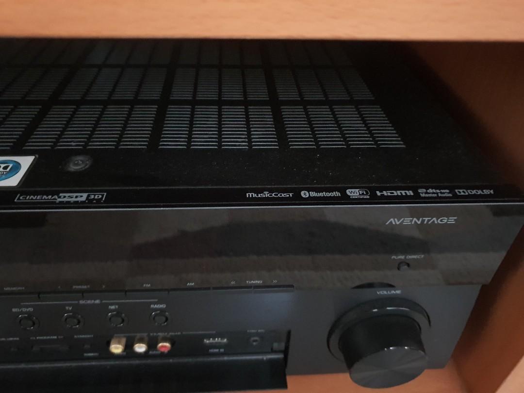 YAMAHA AVENTAGE RXA850 7.2 channel DOBLY ATMOS 4K AV receiver, Audio
