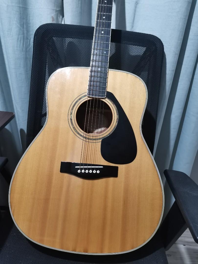 Yamaha FG-420A Vintage Acoustic Guitar, Hobbies & Toys, Music ...