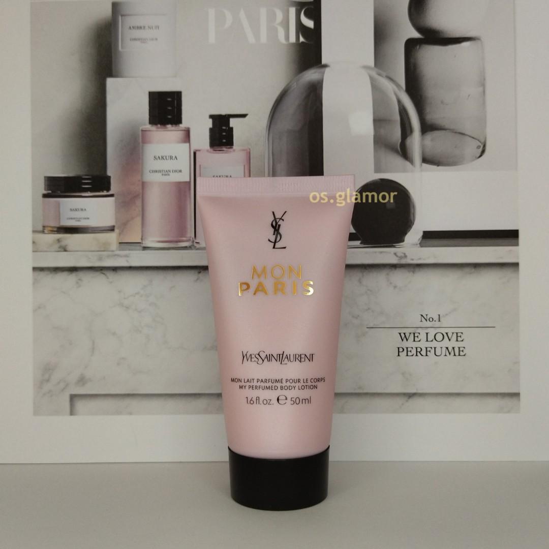 YSL Mon Paris My Perfumed Body Lotion 50ml Beauty Personal Care Bath Body Body Care on Carousell