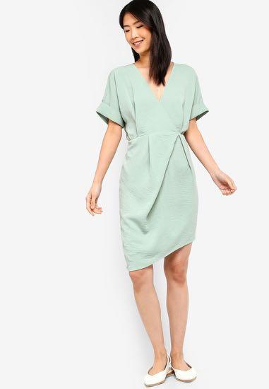 Zalora wrap dress outlet
