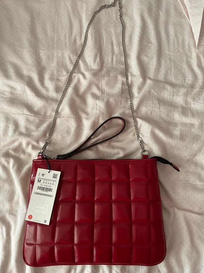 quilted crossbody bolsa zara