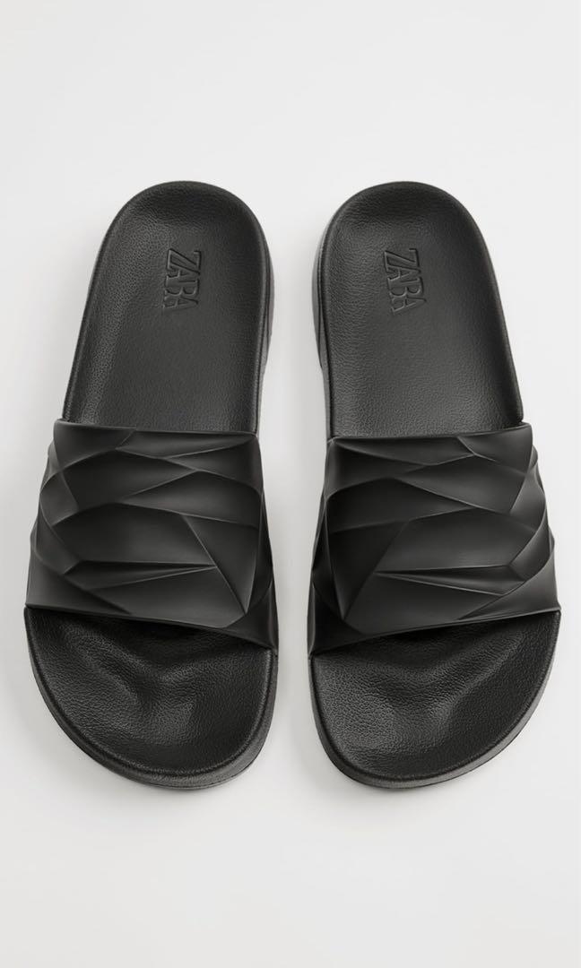 Zara top flip flops