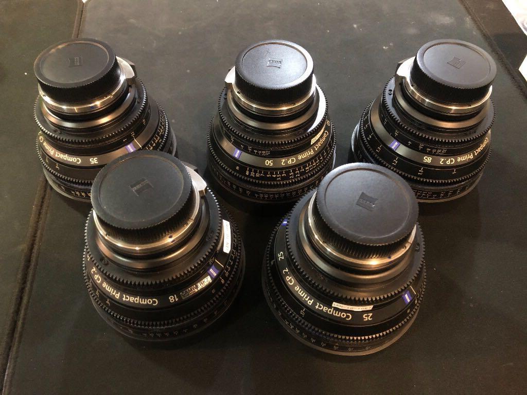 Zeiss CP2 set of 5, Photography, Lens & Kits on Carousell