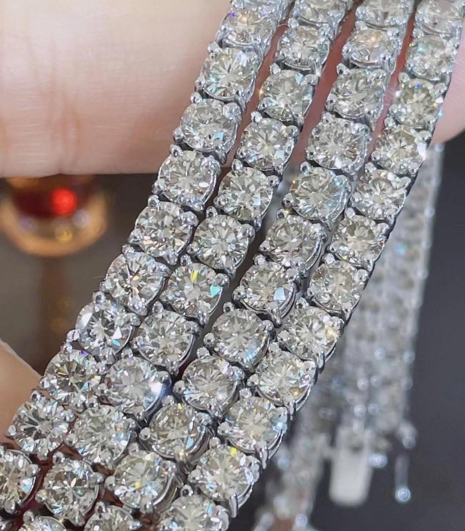 史上最低價的10ct 鑽石手鏈😍😍, 女裝, 飾物及配件, 手鍊- Carousell