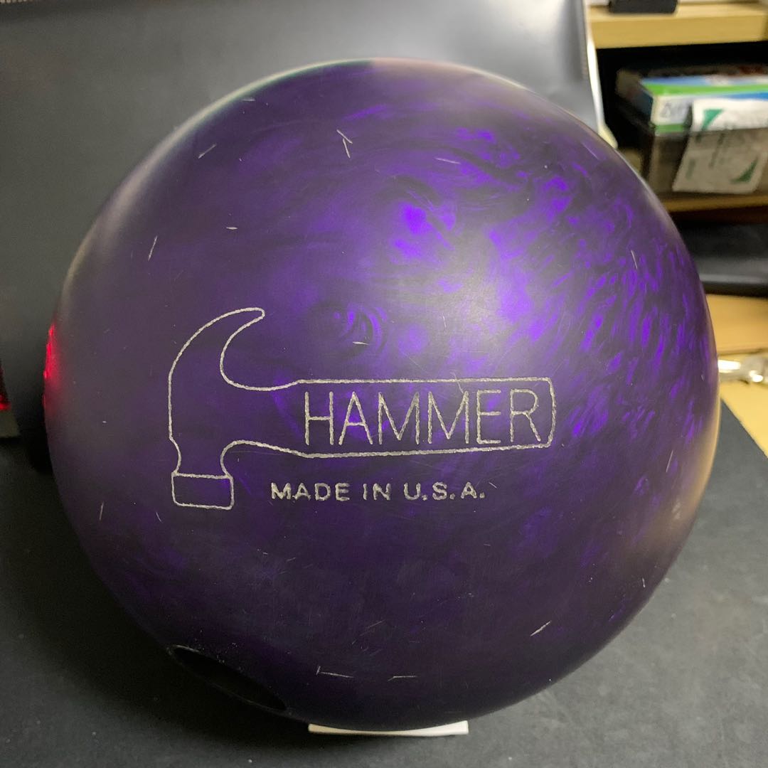 Hammer Purple Pearl Urethane Bowling Ball 15lbs for sale online 
