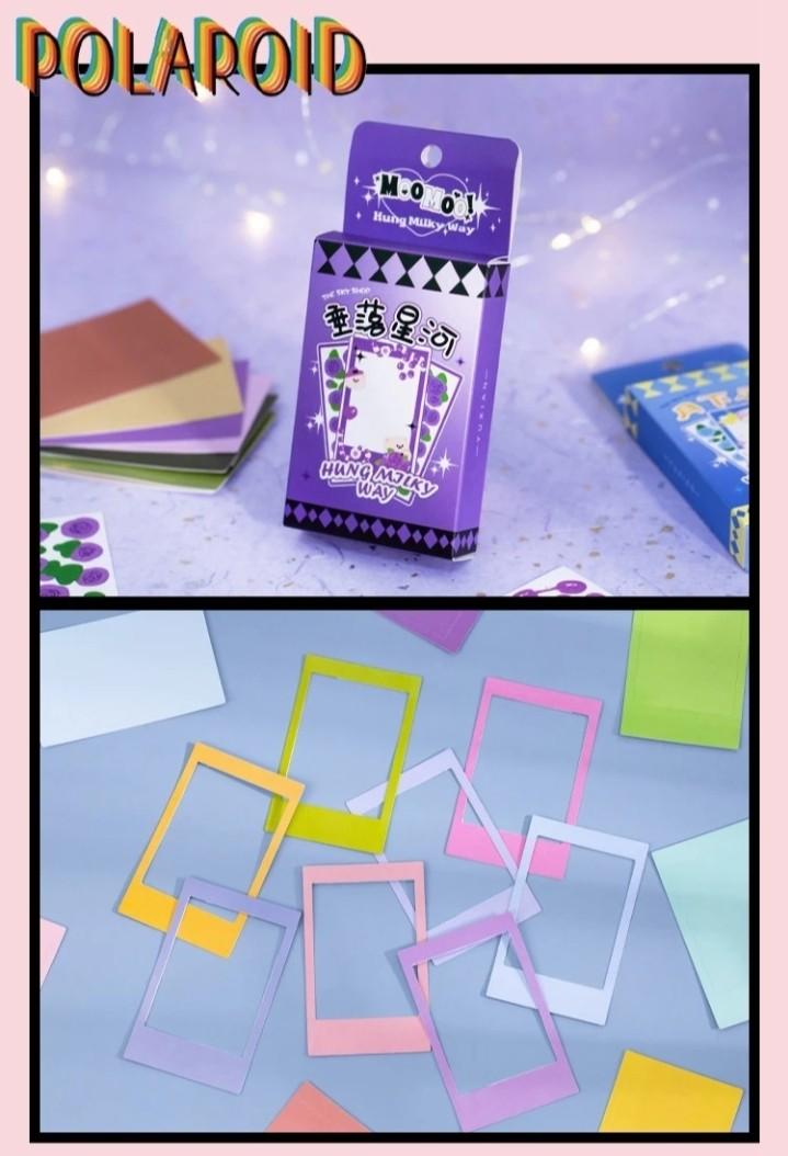 [ins!] kpop toploader stickers polaroid deco decorative toploaders