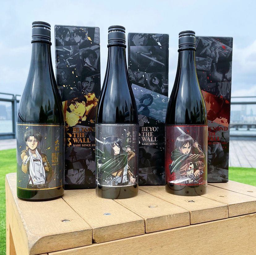 大那 ビヨンド ザ ウォール 進撃の巨人 新品 未開封 大那 ビヨンド ザ ウォール 進撃の巨人 新品 未開封 進擊的巨人清酒, 嘢