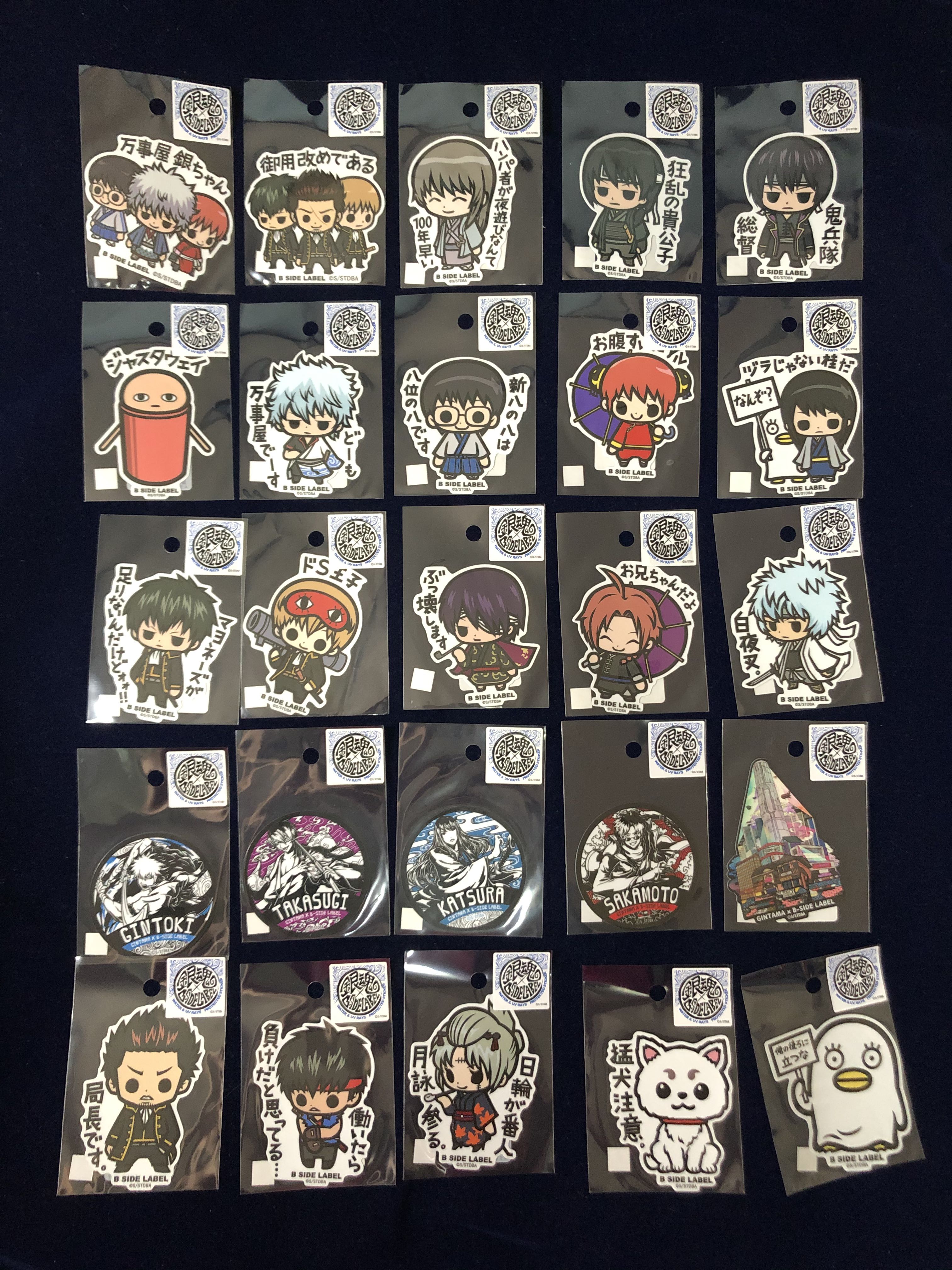 ⚪ [銀魂] 停產！絕版！ 100% 全新銀魂Gin Tama 日本正版B-Side