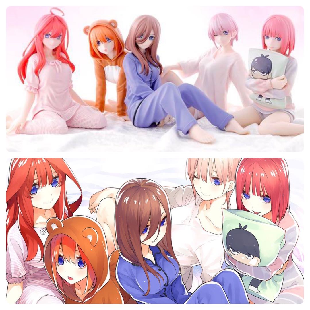 五等分の花嫁 パジャマ 水着 一花 二乃 三玖 四葉 五月