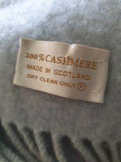 💯% Authentic CASHMERE Throw/Shawl - SALE