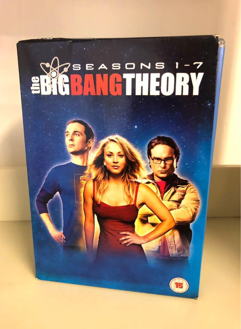 📬包郵Big Bang Theory S1-7 DVDs, 興趣及遊戲, 收藏品及紀念品, 明星