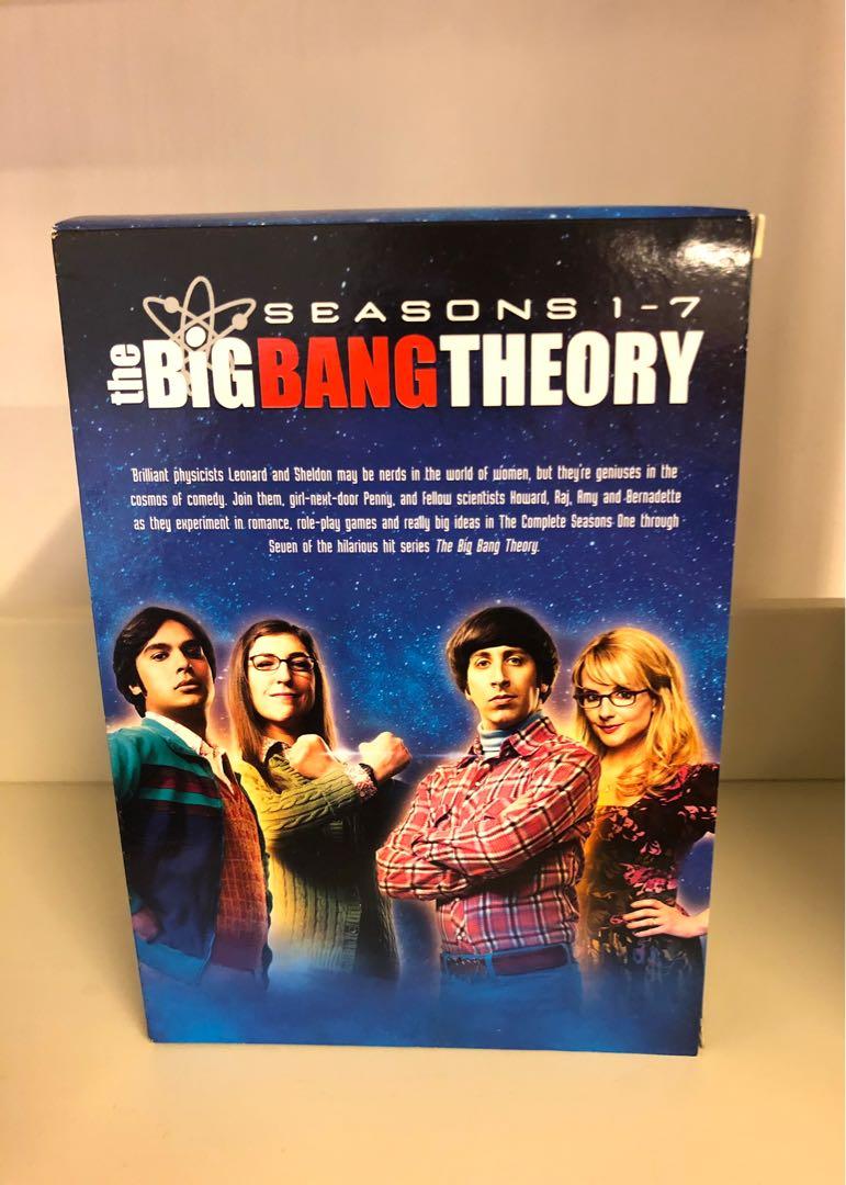 📬包郵Big Bang Theory S1-7 DVDs, 興趣及遊戲, 收藏品及紀念品, 明星