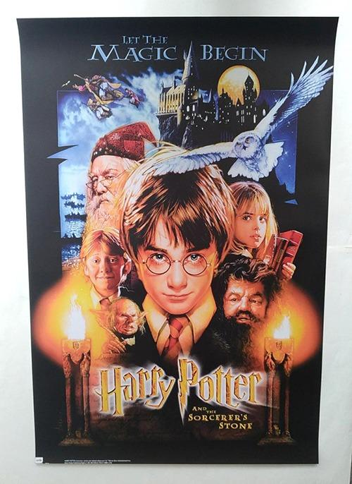 現貨 Harry Potter and the Philosopher's Stone official Movie Poster 哈利波特 ...
