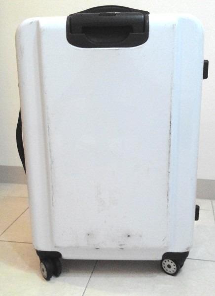 二手Maracar白色26吋行李箱登機箱, 限台北市南港自取 照片瀏覽 2