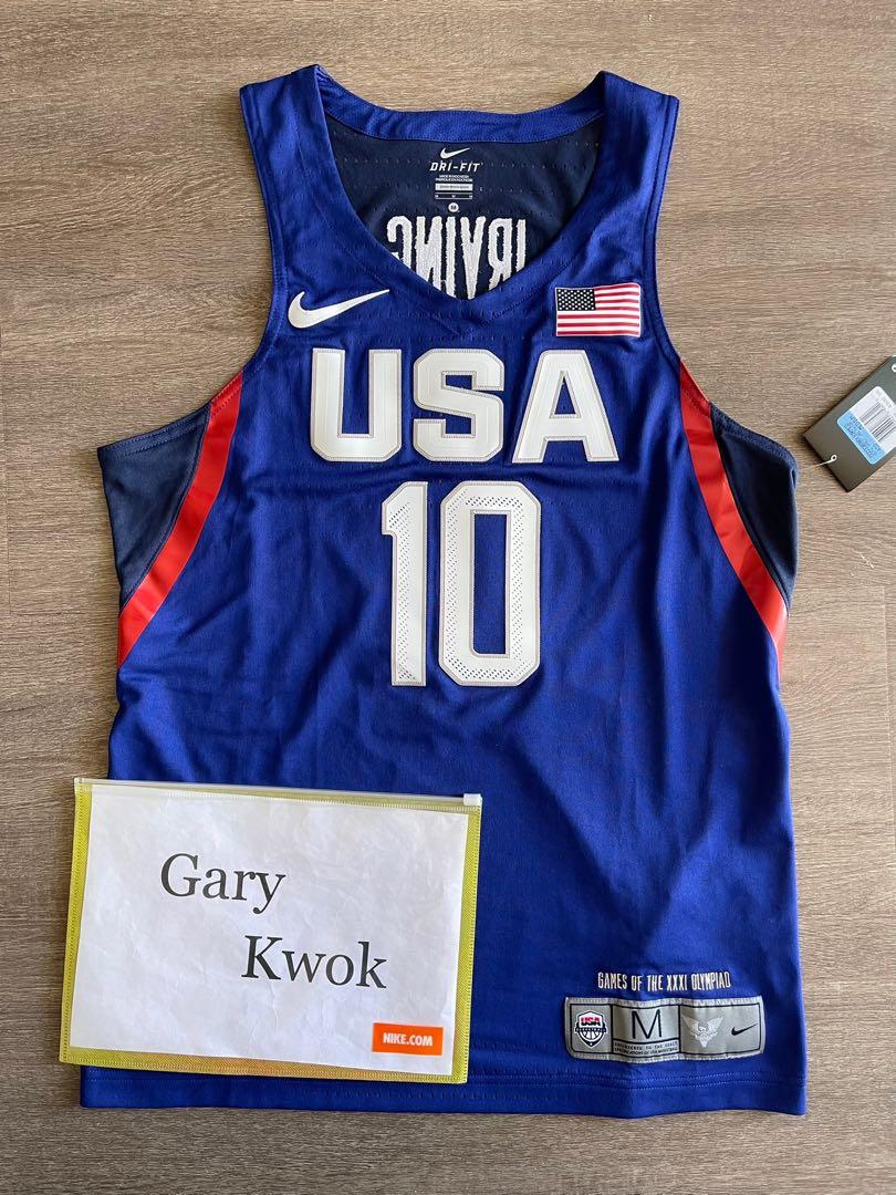 Kyrie irving usa authentic jersey clearance