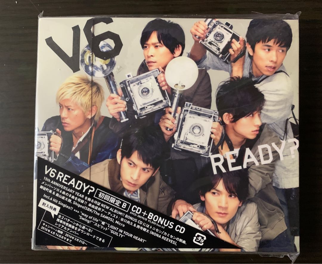 V6 Ready B盤 興趣及遊戲 收藏品及紀念品 明星周邊 Carousell
