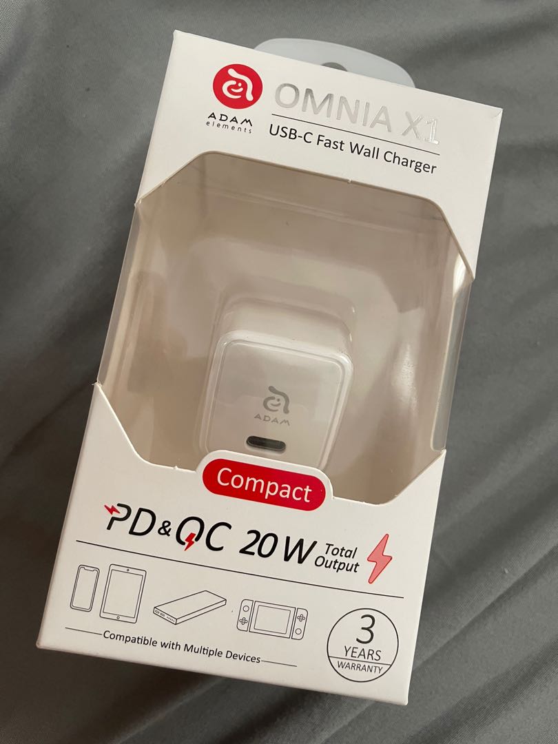 Cốc sạc nhanh USB-C PD20W ADAM OMNIA X1 ...