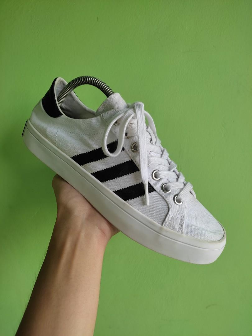Adidas Court Vantage White, Fashion, Footwear, Sneakers on Carousell