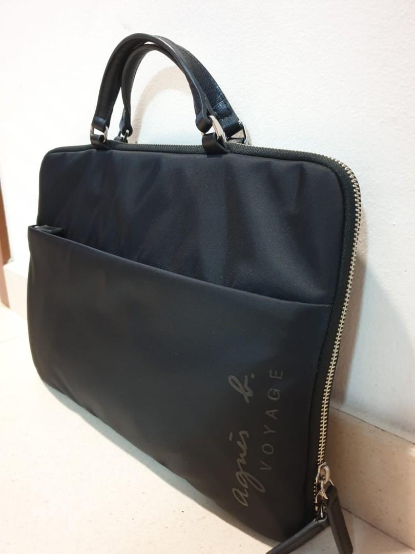 Agnes b laptop bag deals