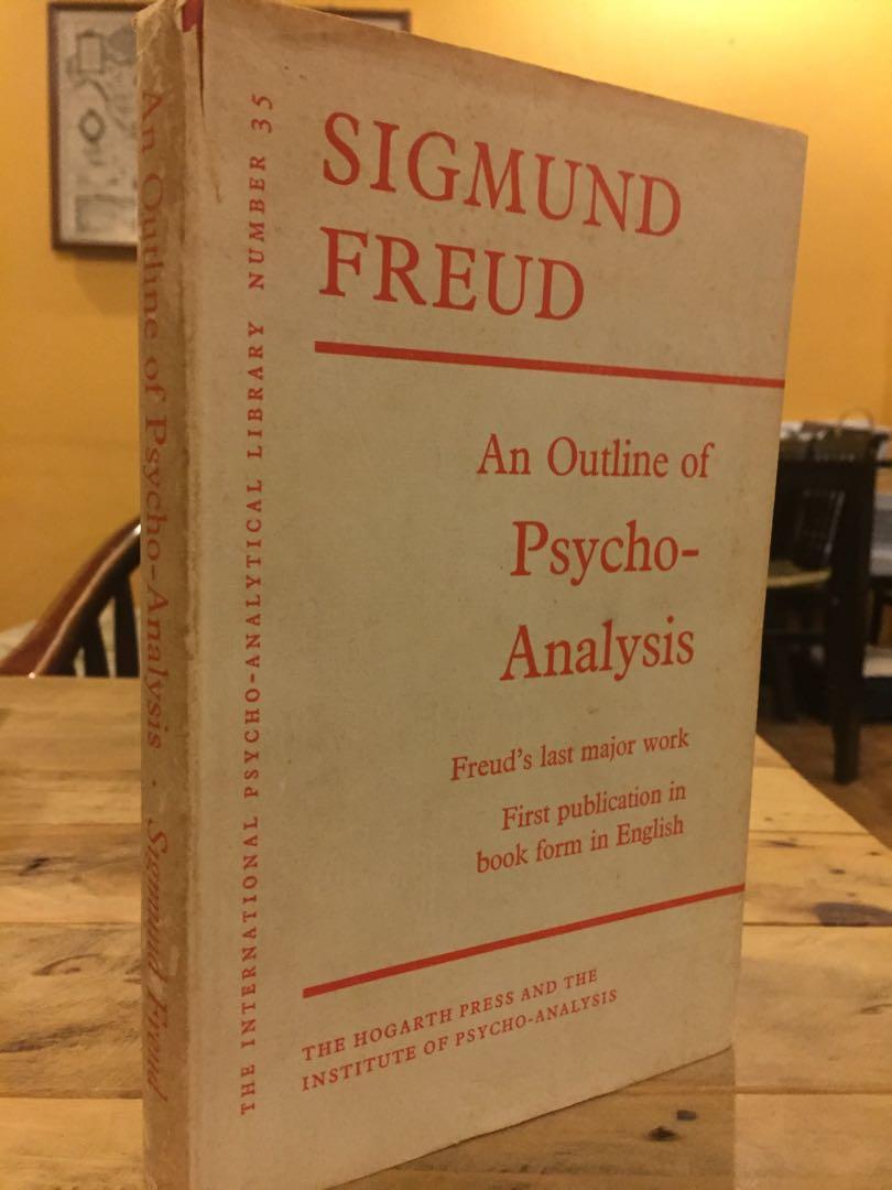 An outline of psychoanalysis Sigmund Freud, Hobbies & Toys, Books & Magazines, Storybooks on
