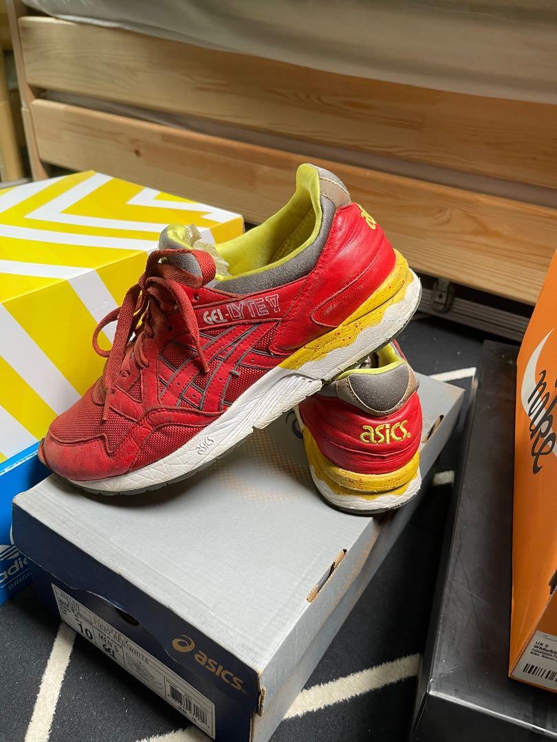 Asics gel lyte v fiery red discount