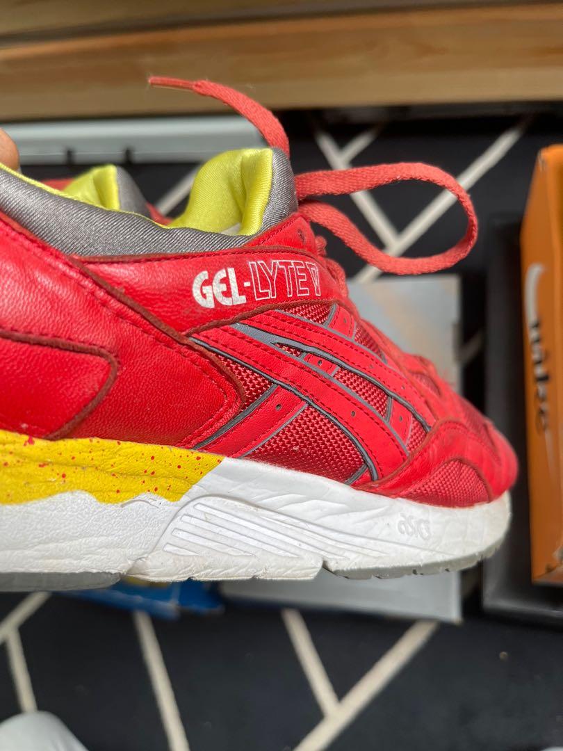 Asics gel lyte v fiery red online