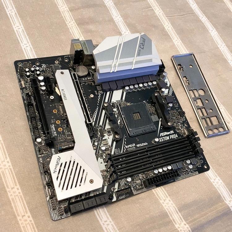 Asrock x570m pro4 micro atx am4 motherboard clearance