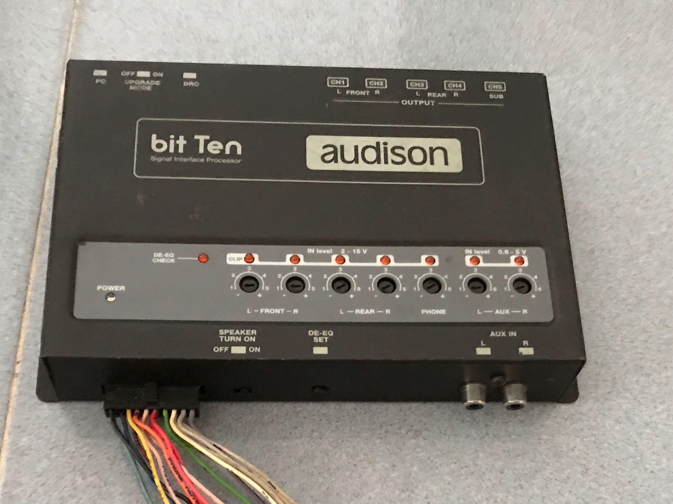 激レア】audison オーディソン bit ten デジタルプロセッサーカー ...