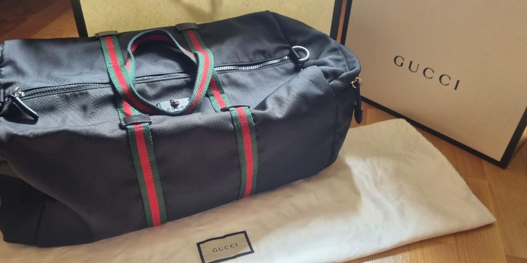 Gucci technical sales canvas duffle