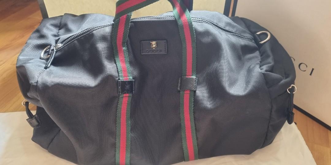 Gucci technical canvas duffle bag store