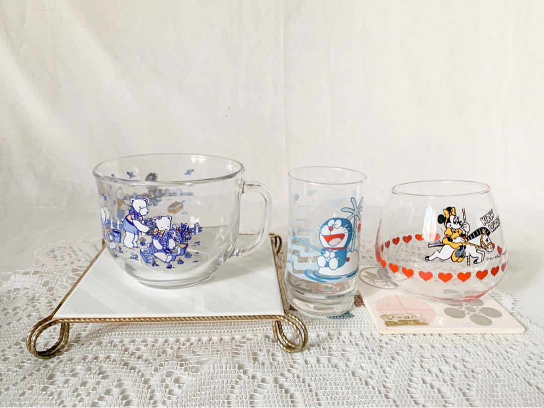 Bear Big Cup/ Doraemon/Minnie Disney 🇯🇵 (Category: Coffee & Tea Tableware) located in Marikina City. Submitted by colawire (Listing ID 1111521073, Image 1). Description: Big Cup Bear Like new H3.5” D4” Sold‼️ Doraemon H4.2” D2.3” Php120 Minnie Disney Like new H4” D3” Php150 Take all:400.