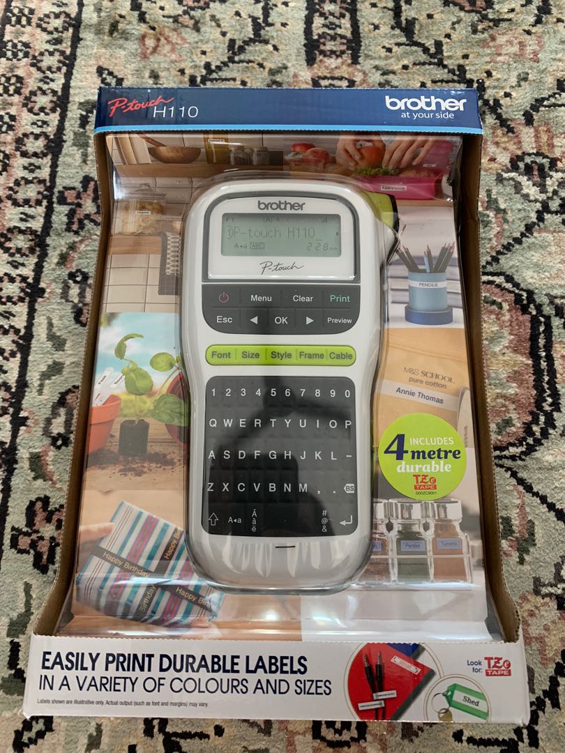 Brother PT-H110 P-Touch Label Printer, Hobbies & Toys ...